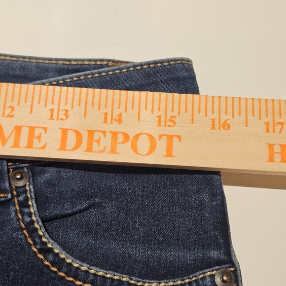 INC Women’s Jeans Size 4 Curvy Fit Skinny Leg Dark Wash Flattering Stretch Denim - Picture 5 of 7